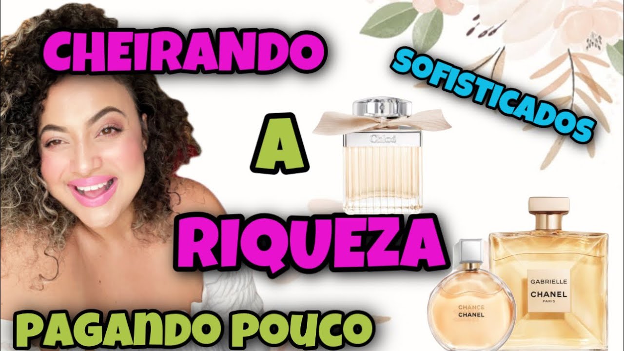 Top 5 perfumes elegantes cheiro da riqueza pagando bem pouquinho - Especial Parfun