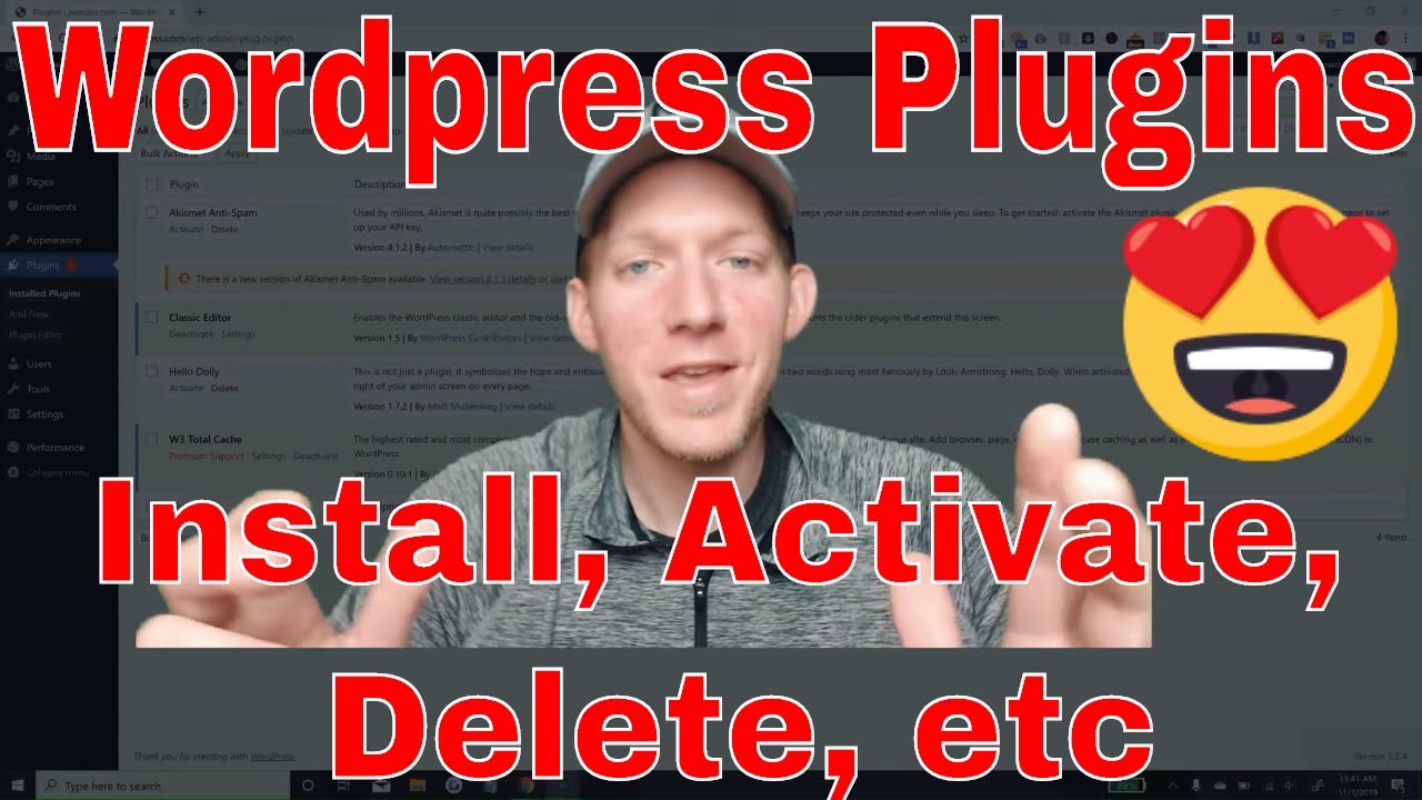 Install Wordpress Plugin - Also Activate, Deactivate, Upload, & Delete Plugins