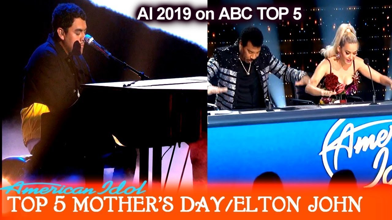 Alejandro Aranda “Blesser” Original Song on piano Mother's Day Dedication | American Idol 2019 Top 5