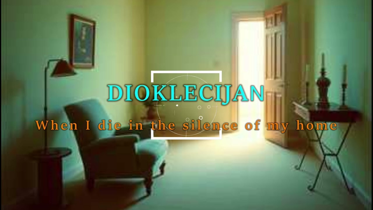DIOKLECIJAN - When I die in the silence of my home