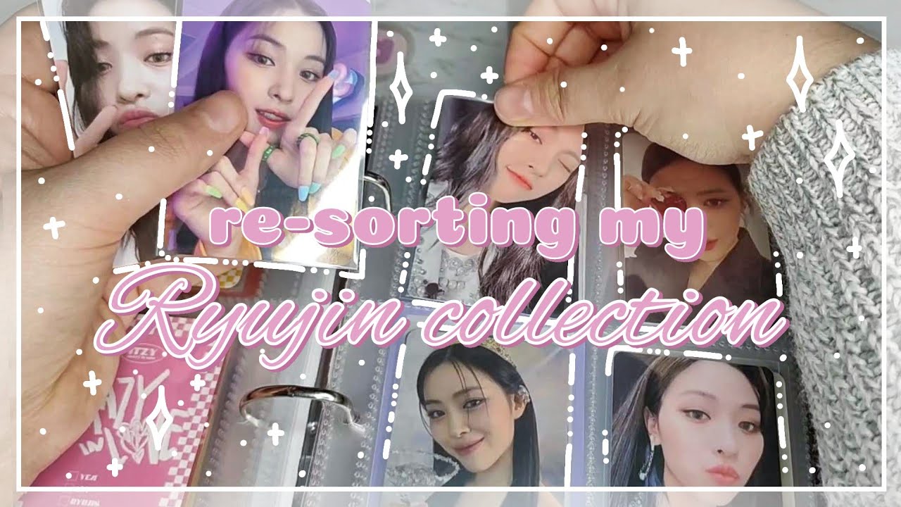 Storing and resorting my whole Ryujin collection 😥 | ASMR + BGM 🎧💕