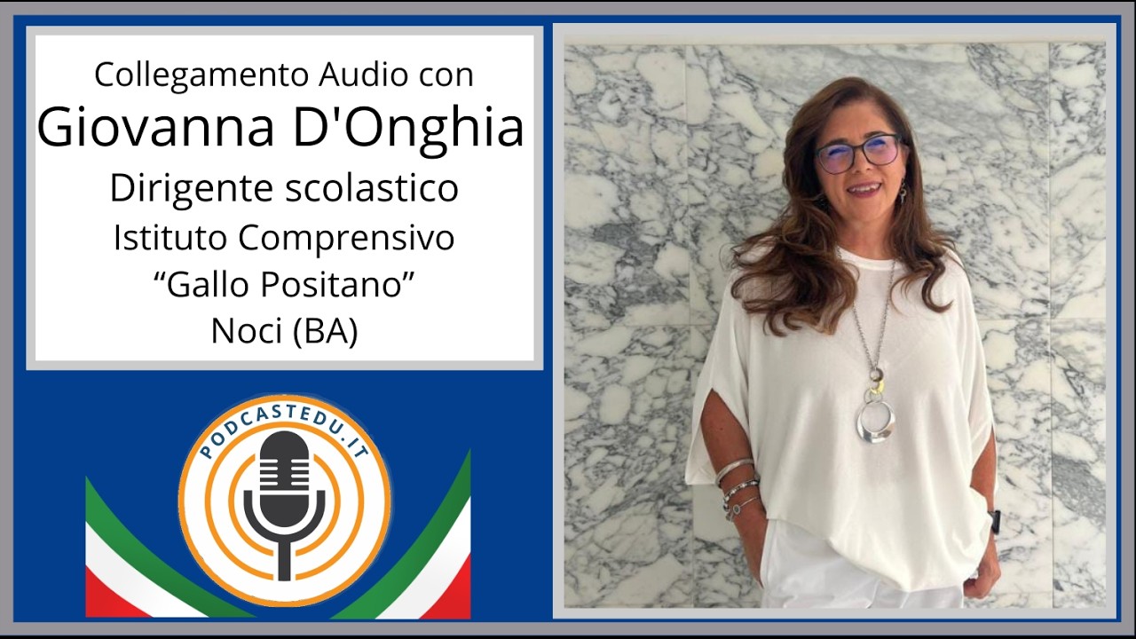 Intervista alla Dirigente Giovanna D'Onghia