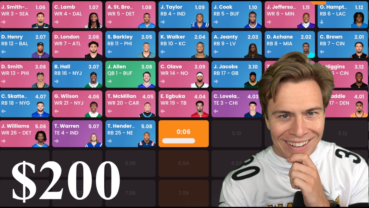 Драфт по фэнтези-футболу 2026 (День Flock League)