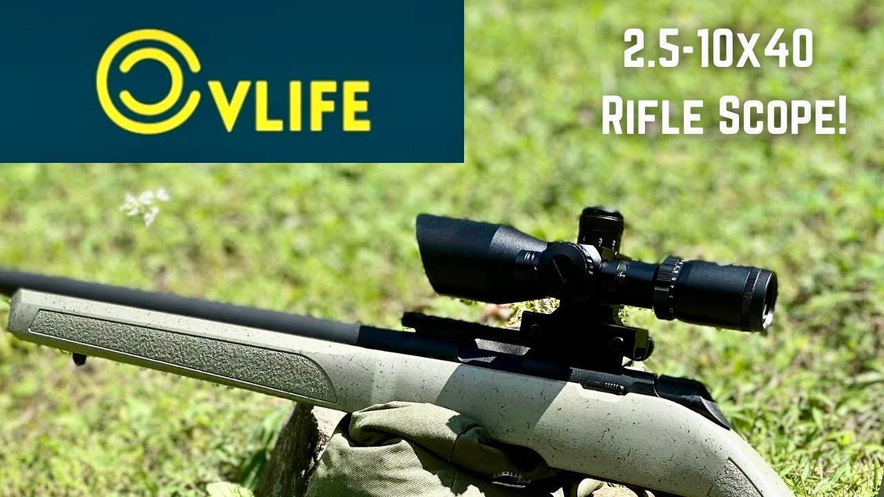 Прицел CVlife 2.5-10x40 с подсветкой, красно-зеленой сеткой, компенсирующей падение прицела, и ла...