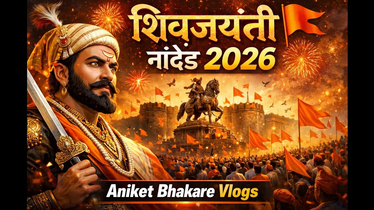 शिवजयंती नांदेड 2026 #shivajimaharaj #trending #vlog #explore #viralvideo #viral