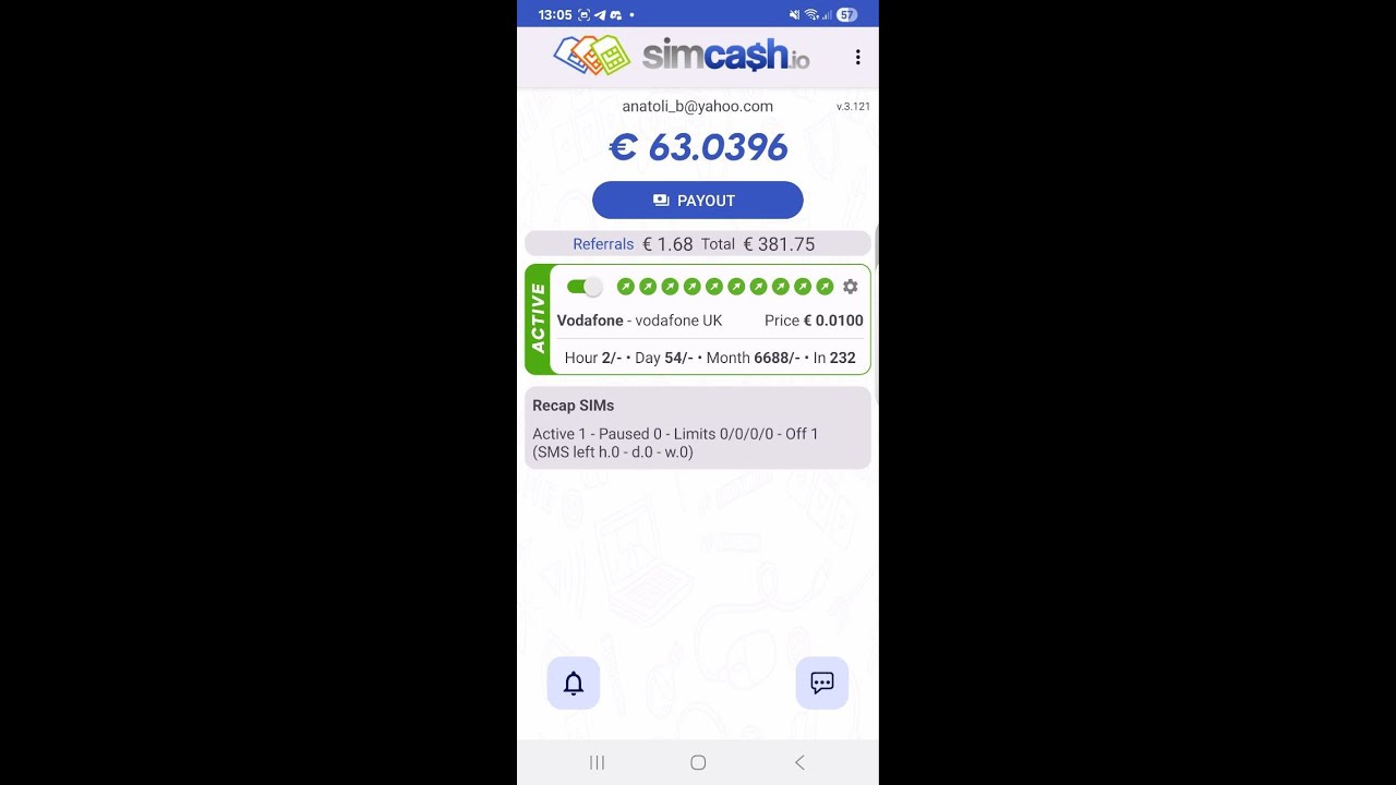 #SIMCASH #Make a profit using unused SMS#Make you RICH
