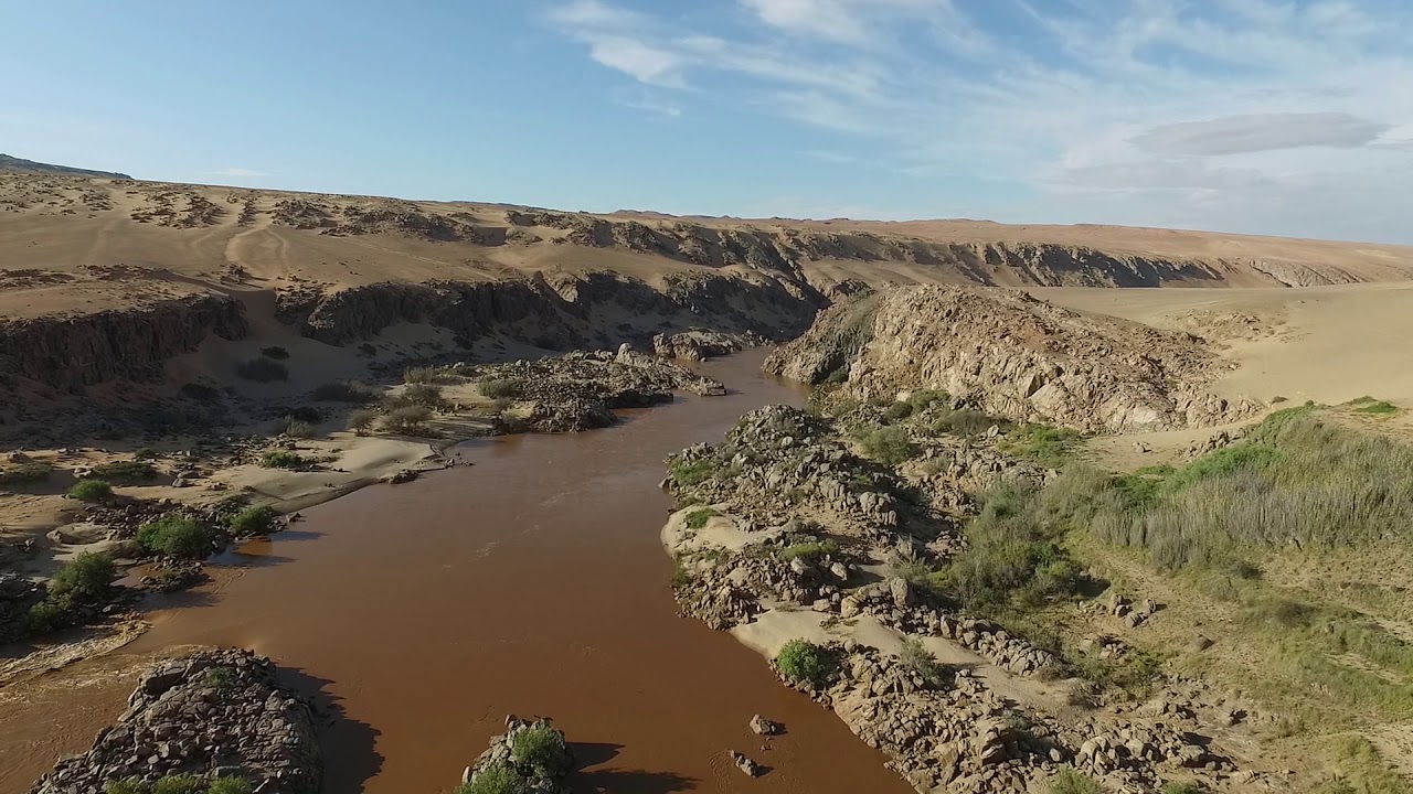 Desert of Namibe Angola 2018 - Cunene River. During the Geobotanic Expedition to SW Angola