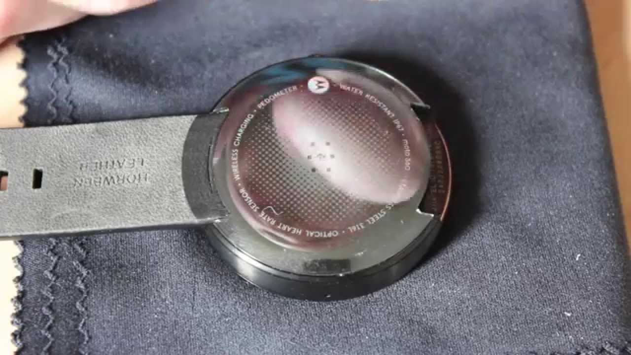 How to Change Moto 360 Watch Bands