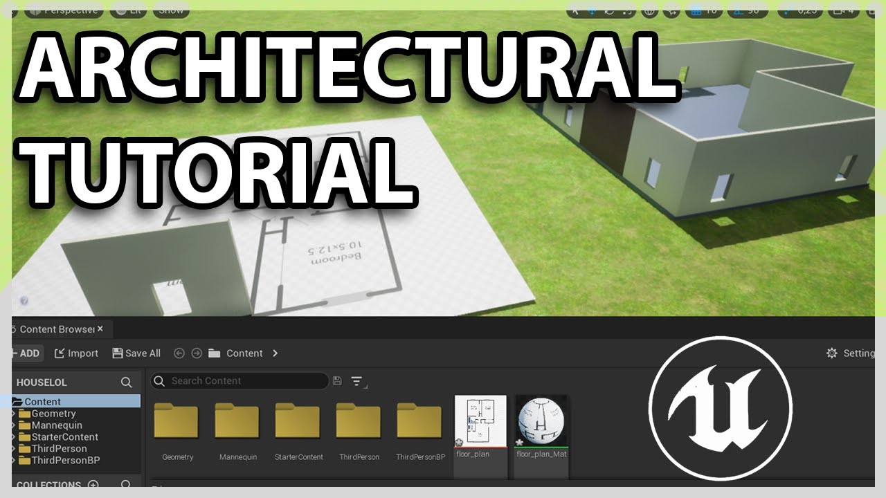 How To Create A House In Unreal Engine 5 - Architectural Project (Tutorial)