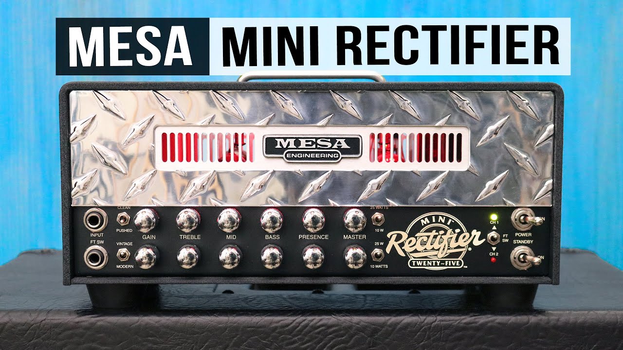 Mesa Mini Rectifier - This Amp ROCKS!