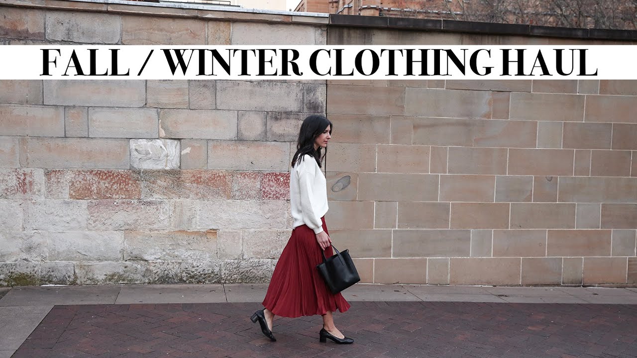 FALL / WINTER CLOTHING HAUL: What I Added to my Wardrobe for Winter (Minimal Style) | Mademoiselle
