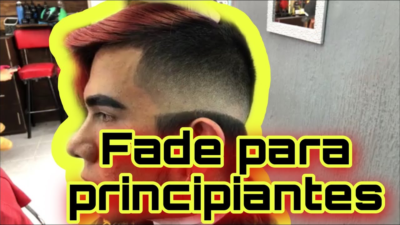 Como hacer un Fade para principiantes/ Aprende a desvanecer rápido ,fácil y sensillo !!!!!!!!!!!!!!!