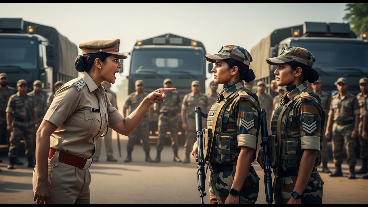 फौजी महिला कप्तान को रास्ते में रोका गया… और एक फैसले ने सब कुछ नियंत्रण से बाहर कर दिया