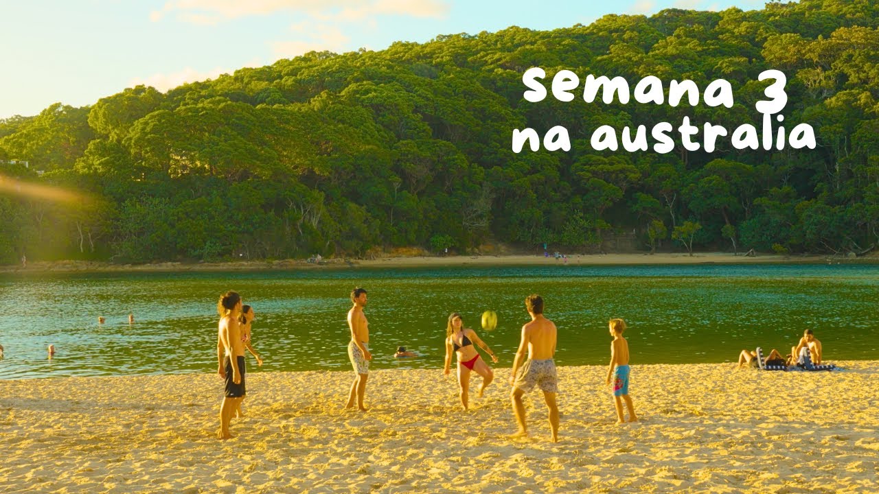 terceira (e ultima ?) semana na australia - praia, pintura night e mais praia | giulia paié