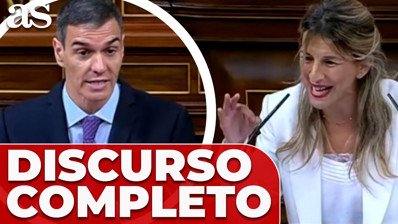 YOLANDA DÍAZ, COMPARECENCIA COMPLETA en RESPUESTA a PEDRO SÁNCHEZ por la CORRUPCIÓN del PSOE