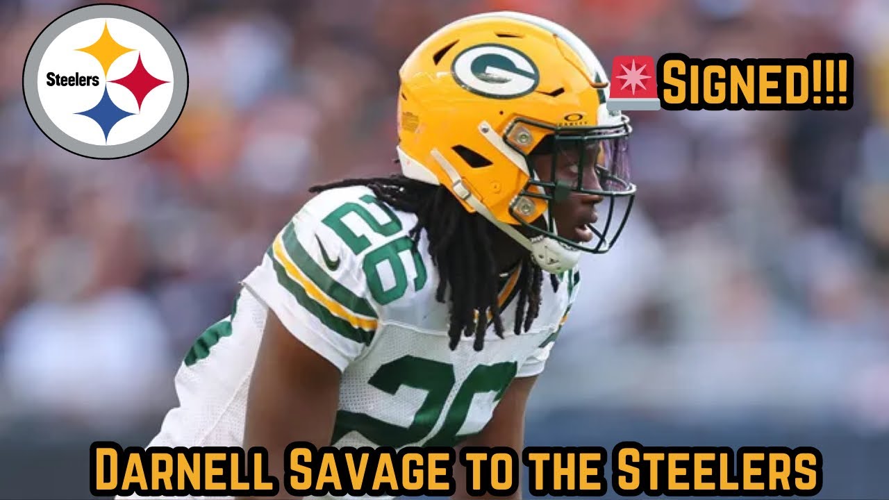 🚨SIGNED!!! Darnell Savage to the Steelers!