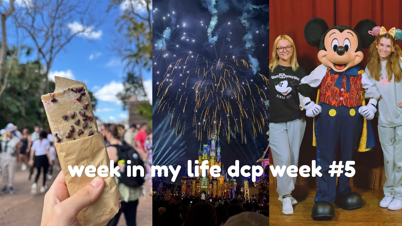 DCP Week #5 week vlog | park days | off days 