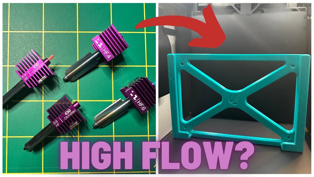I Tested E3D's High Flow Hotend on my Bambu Lab H2D - Here's What I Learned