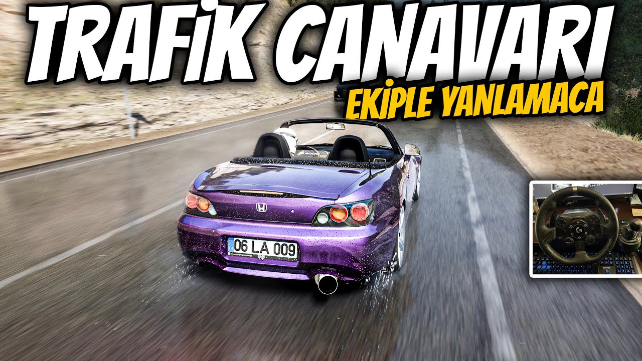 EKİP İLE TRAFİĞİ ALT ÜST ETTİK !! | HONDA S2000 -  HONDA CIVIC TYPER - PEUGEOT 207 | ASSETTO CORSA