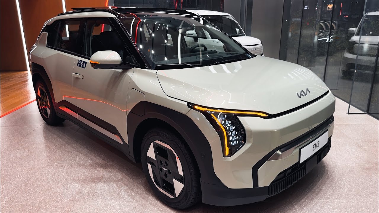 2025 KIA The new EV3 Exterior & Interior Walkaround(4K)