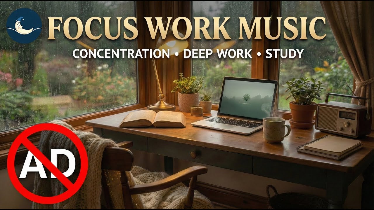 Music to Improve Focus and Reduce Distractions | Study, Work & ADHD Healing Mix