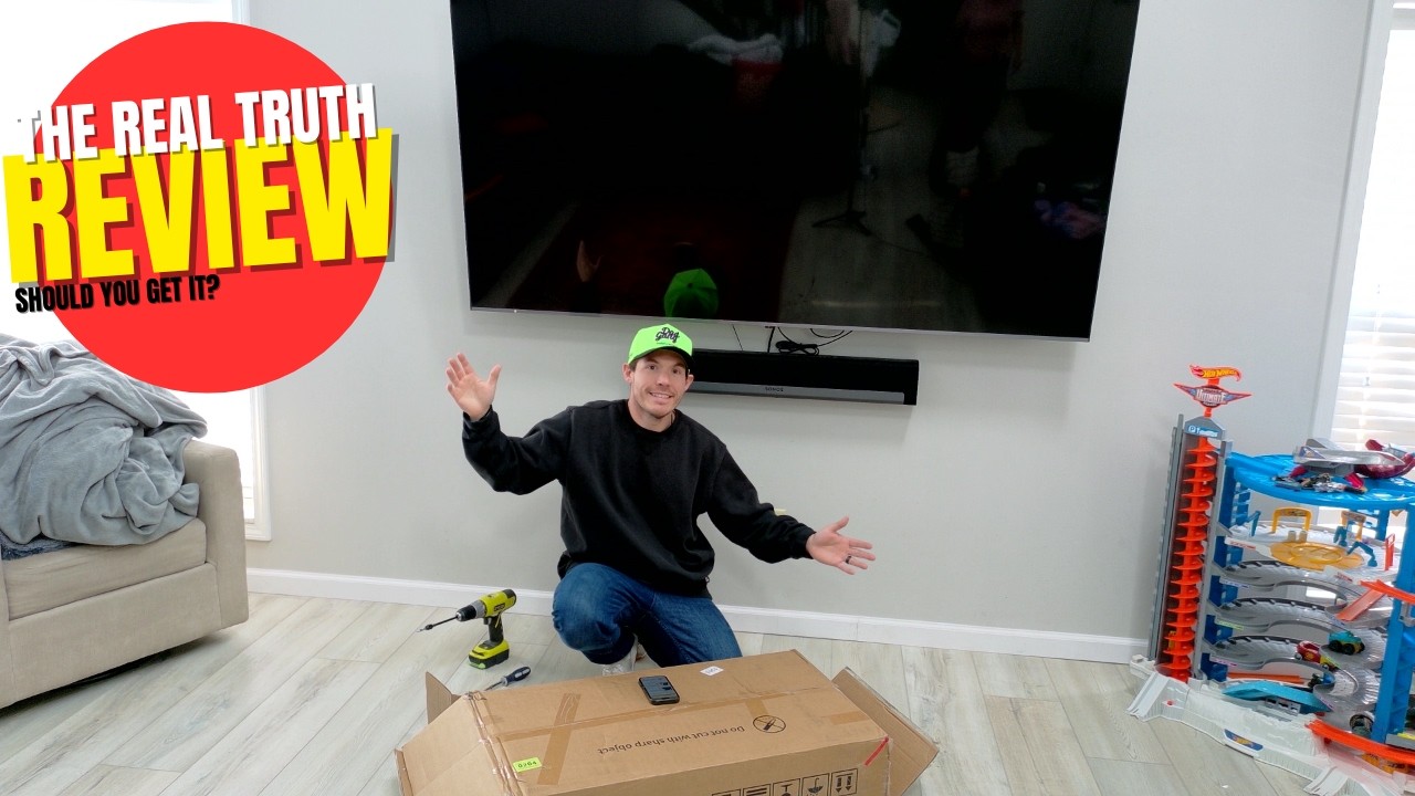 Unboxing the YITAHOME 63-Inch TV Stand: Cable Management, Storage Cabinets, and LED Ambience