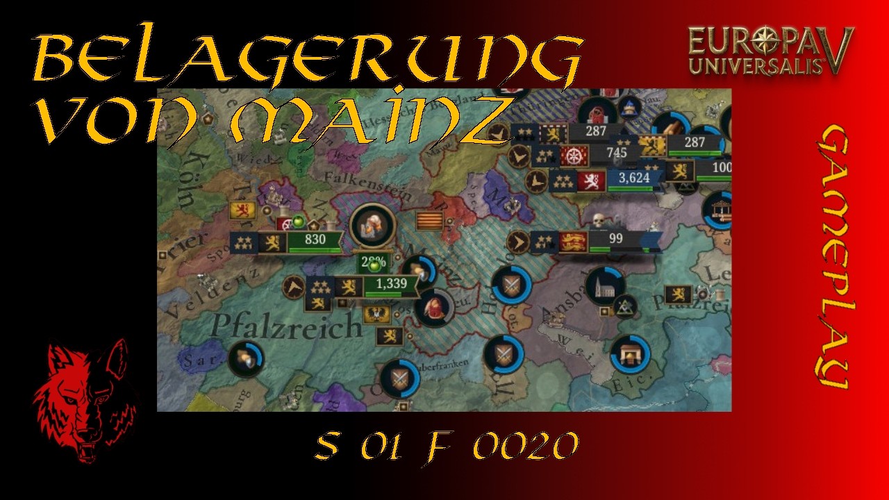 Belagerung von Mainz | S1 F20 | Europa Universalis V | Paradox Tinto | Gameplay | Wolfskrieger