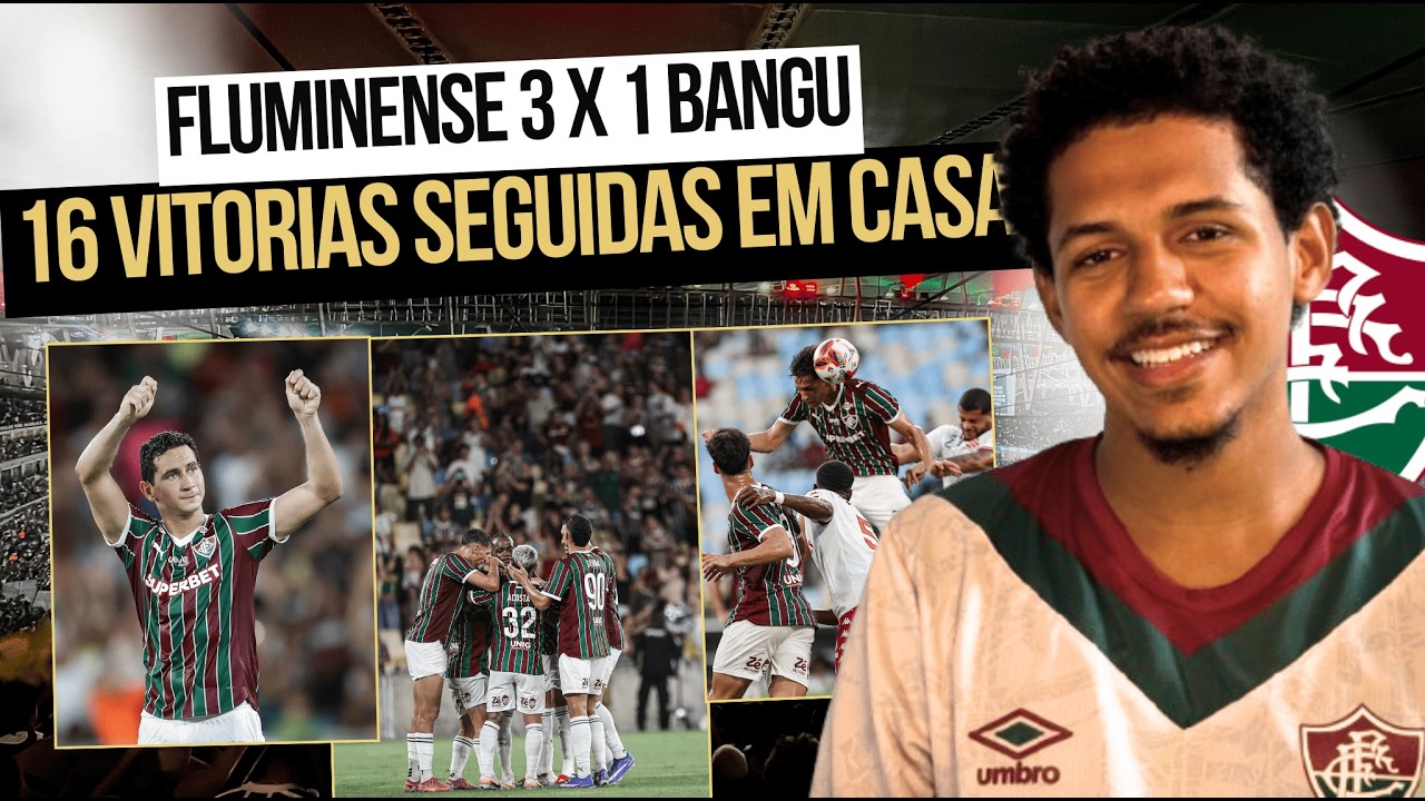 Vence o Fluminense | Pós jogo Flu 3 x 1 Bangu - Portal da Liga