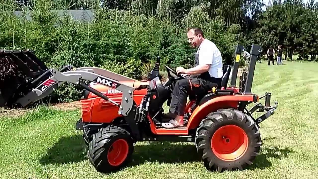 Kubota B2420 + nakladač MX C1