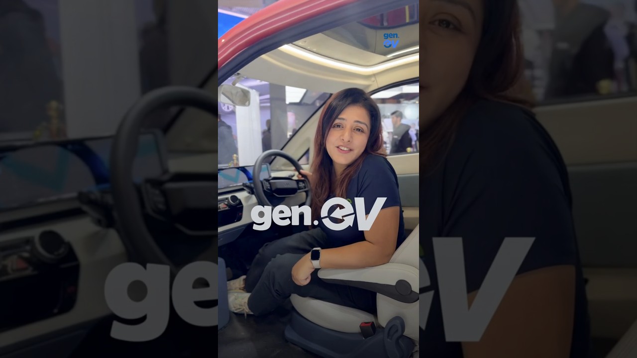 This Indian car runs on Solar | Eva Car by @vayvemobility  for just  ₹3.25 lakh #automobile