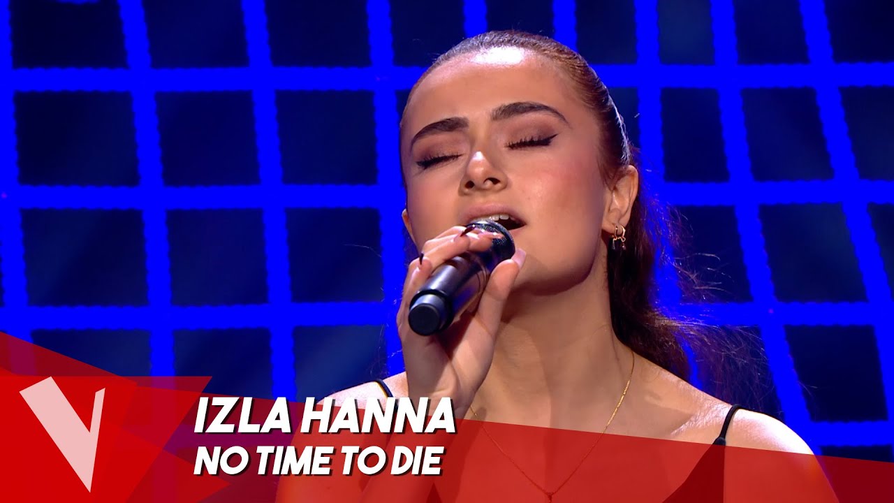 Billie Eilish &ndash;  'No Time To Die' ● Izla Hanna | Blinds | The Voice Belgique Saison 10