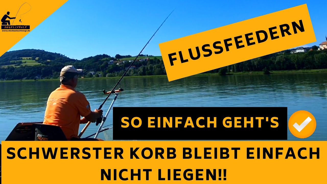 Futterkorb bleibt in der Str&ouml;mung NICHT liegen -- SO geht's!