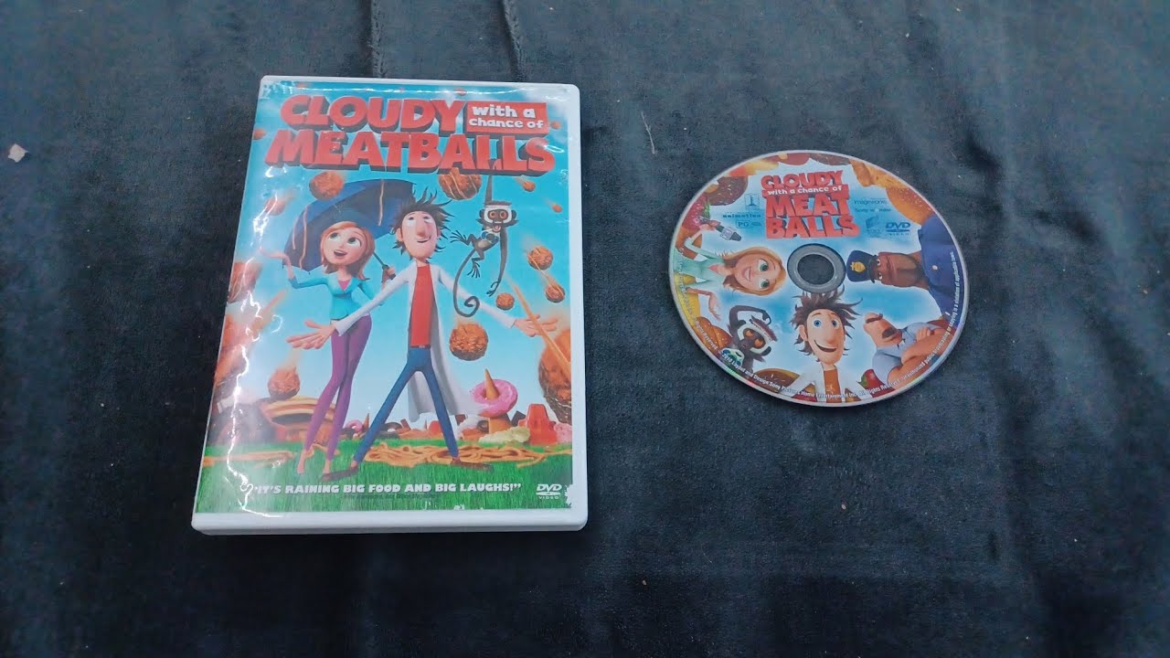 Cloudy With A Chance Of Meatballs 2010 DVD Menu Walkthrough