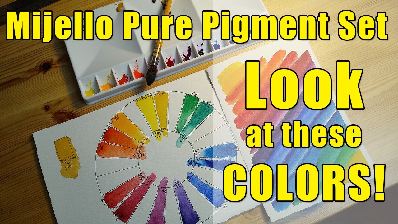 Mission Gold Pure Pigment - First Look at These Colors