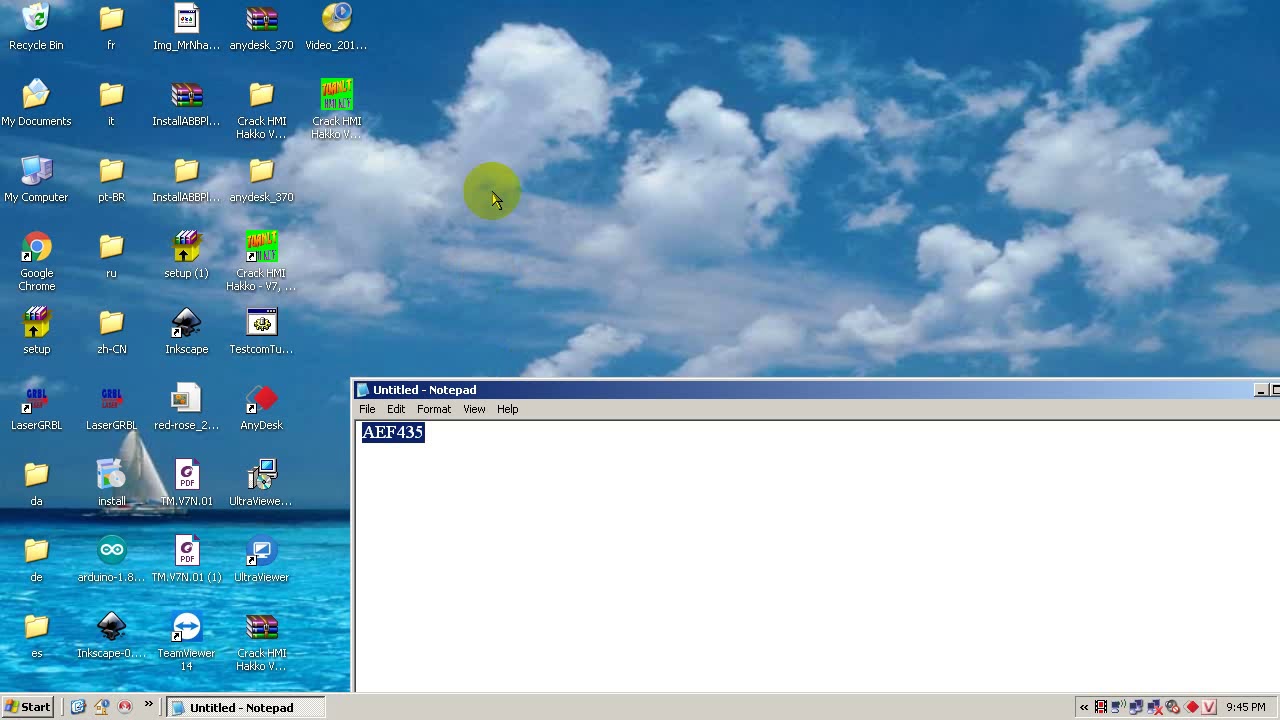 Crack Password HMI FUJI-HAKKO V8