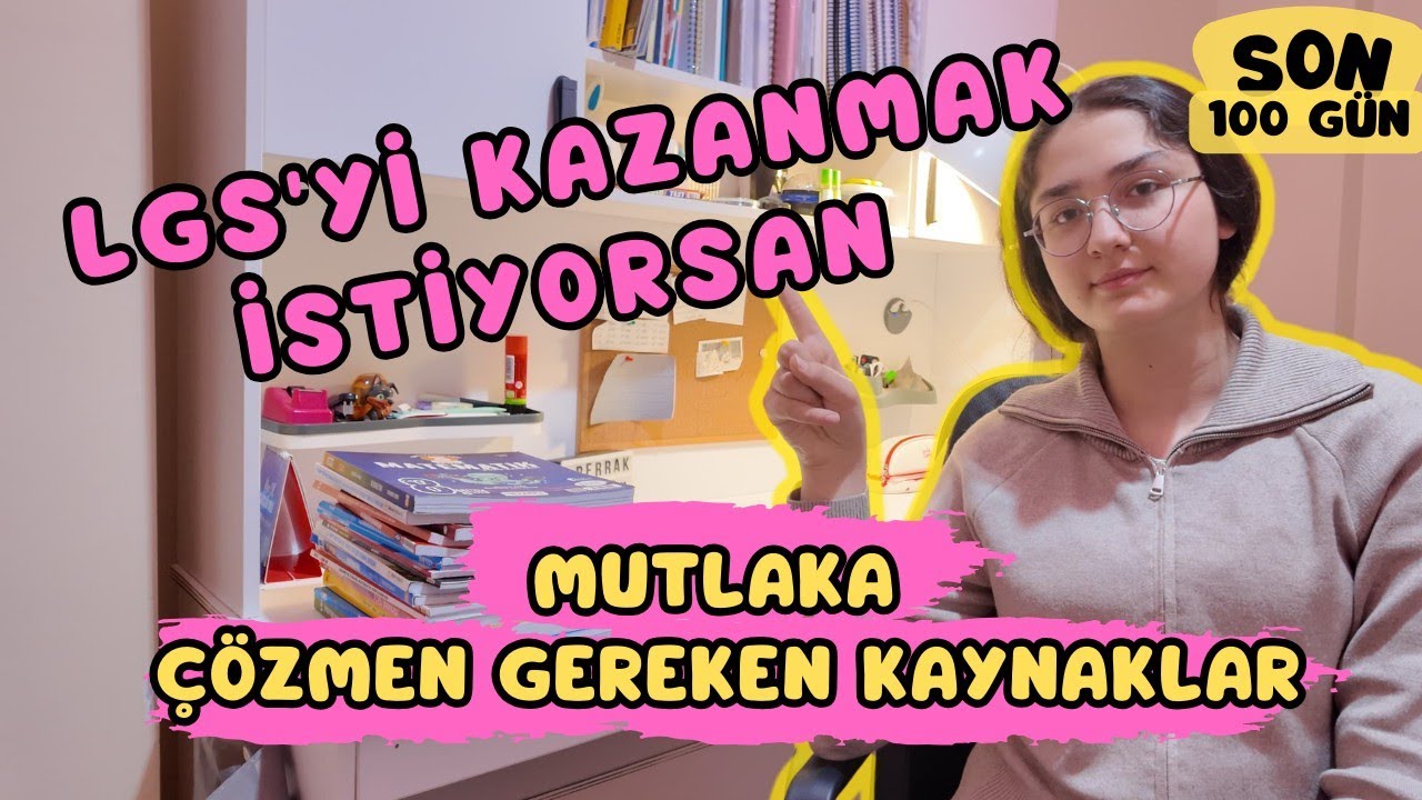 💯📚 LGS 2026 En İyi Kaynak Önerileri / LGS'yi Kazanmak İçin Mulaka Çözülmesi Gereken Kaynaklar 