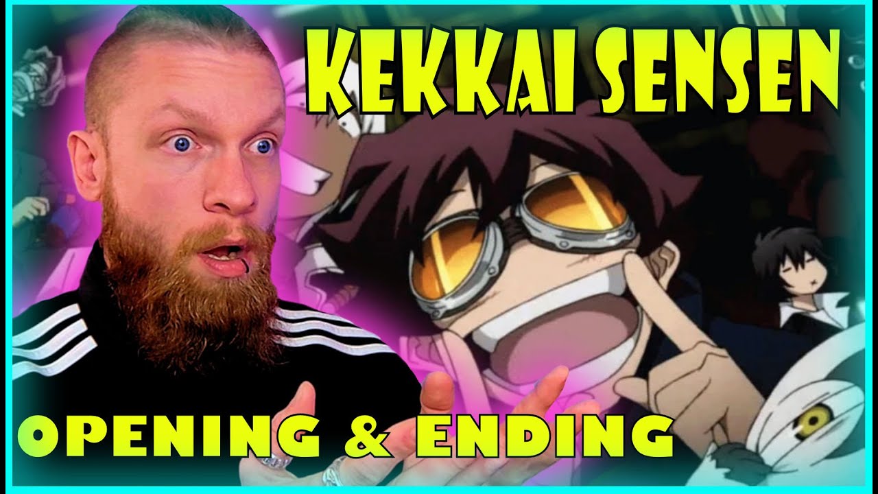Blood Blockade Battlefront Kekkai Sensen OPs & EDs 1 2 Reaction