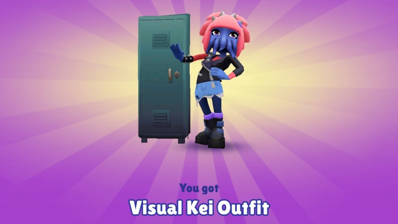 Subway Surfers Tokyo - Cathy New Visual Kei Outfit Unlocked Update - All Characters Unlocked