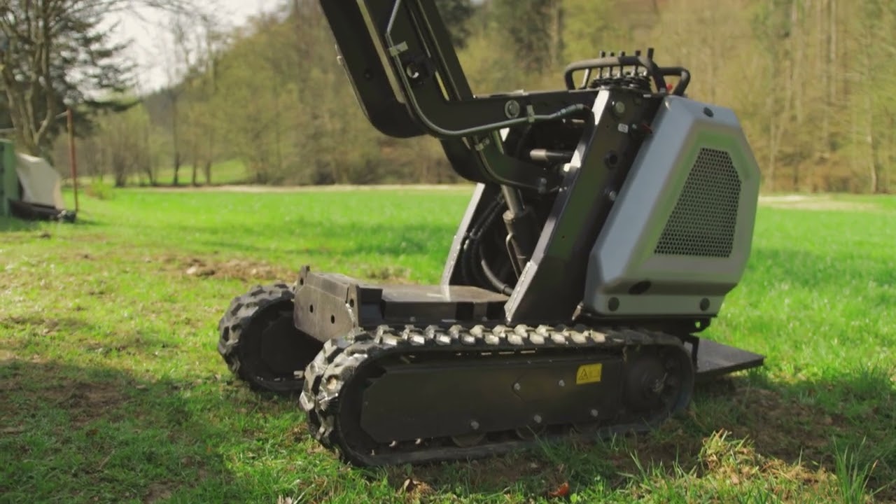 🚜 Mini Dumper XN800 Profiline | 800kg Zuladung | Diesel Raupendumper mit Hochentladung!