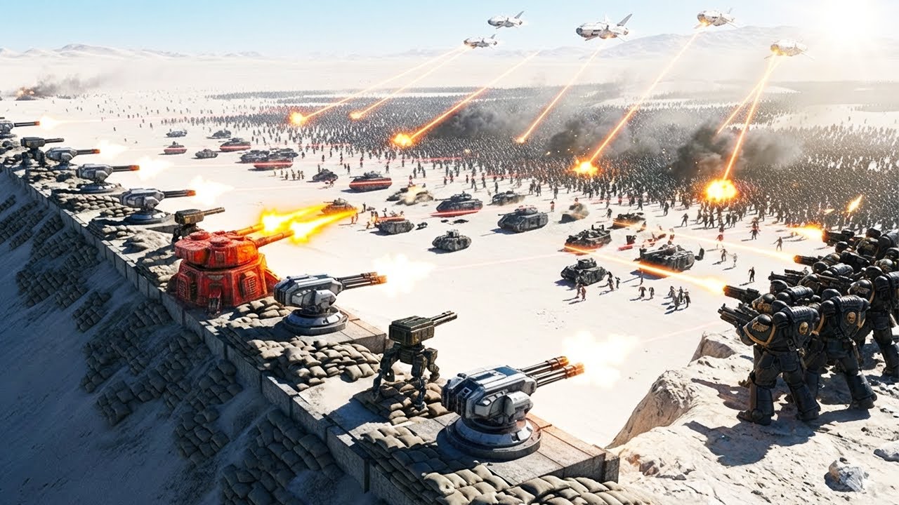 APOCALYPSE Battle! T45 Shotgun vs 7.000.000 Combined Enemies! UEBS 2
