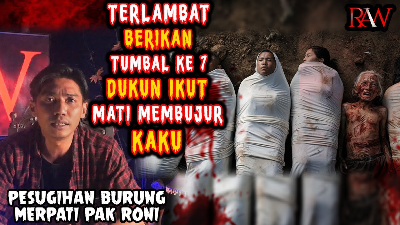 SADIS ❗TERLAMBAT BERIKAN TUMBAL KE 7, DUKUN IKUT MATI MEMBUJUR KAKU