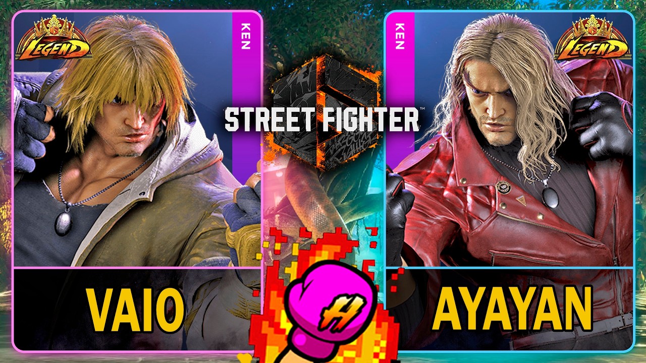 SF6 Vaio (KEN) VS Ayayan (KEN)🥊Street Fighter 6🥊スト6🥊4K 60ᶠᵖˢ
