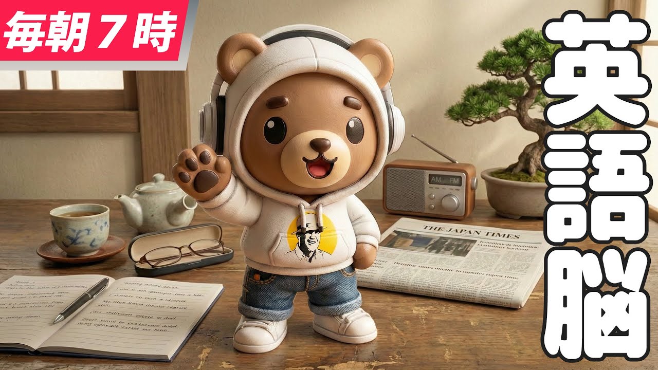 「もう歳だから」が嘘になる🤩大人の脳トレ英語100日プロジェクト！✨Day 26⭐️リスニング＆シャドーイング＆ディクテーション⭐️Week 47⭐️1768