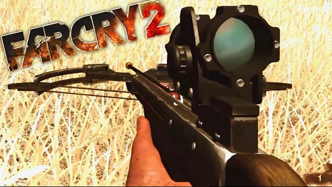 Far Cry 2 Gameplay: Sniper Rifle & Crossbow Explosions