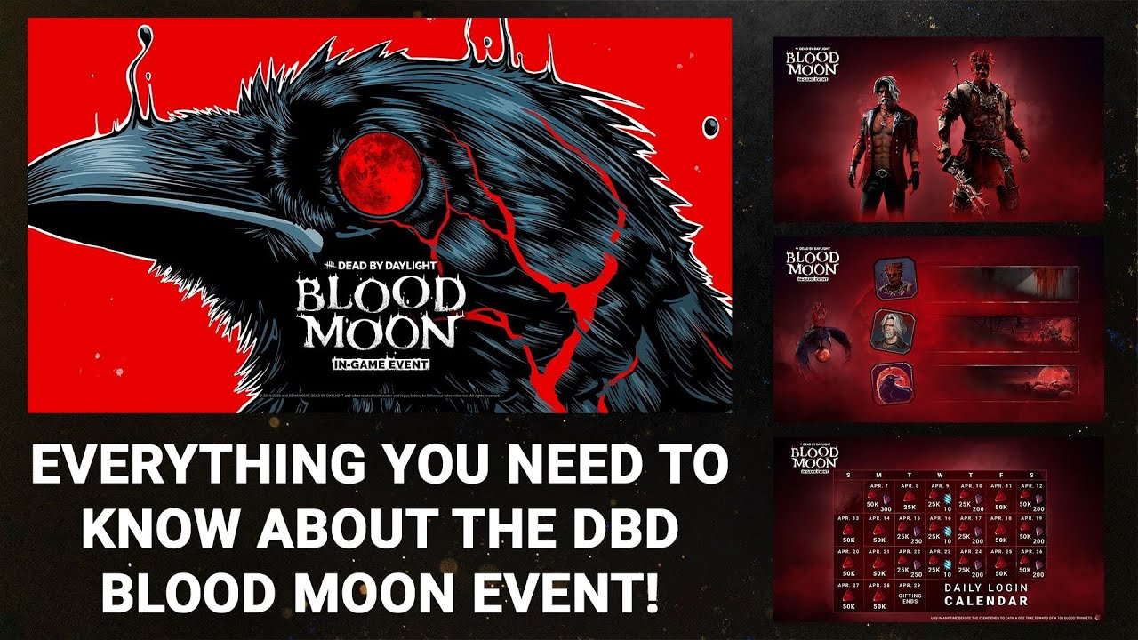 EVERYTHING YOU NEED TO KNOW ABOUT THE BLOOD MOON EVENT IN DEAD BY DAYLIGHT 2025!