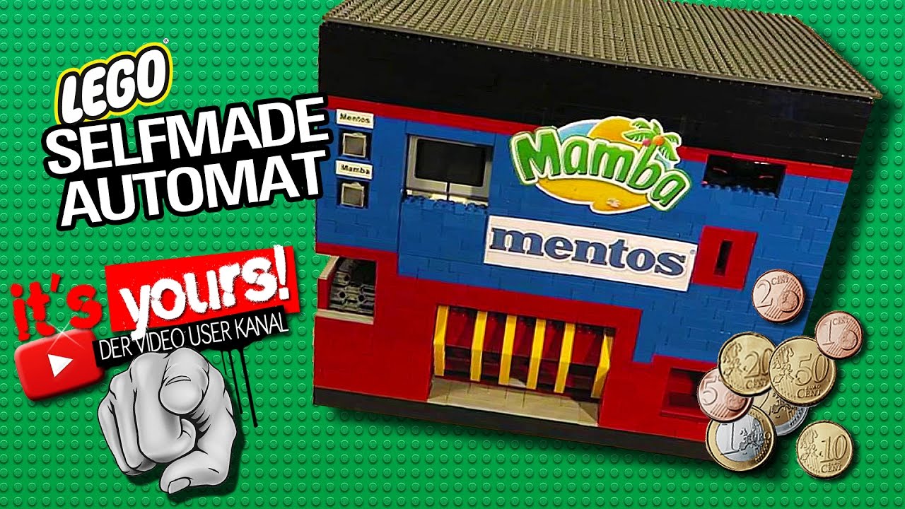 LEGO Mentos & Mamba Süßigkeiten Automat - Crazy DIY | It's Yours