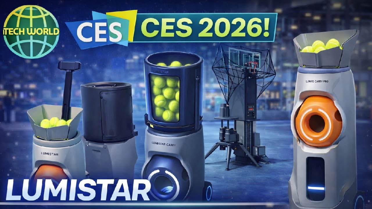 CES 2026: Lumistar&rsquo;s AI Sports Tech Is INSANE (Tero, Tero Pro & Carry)