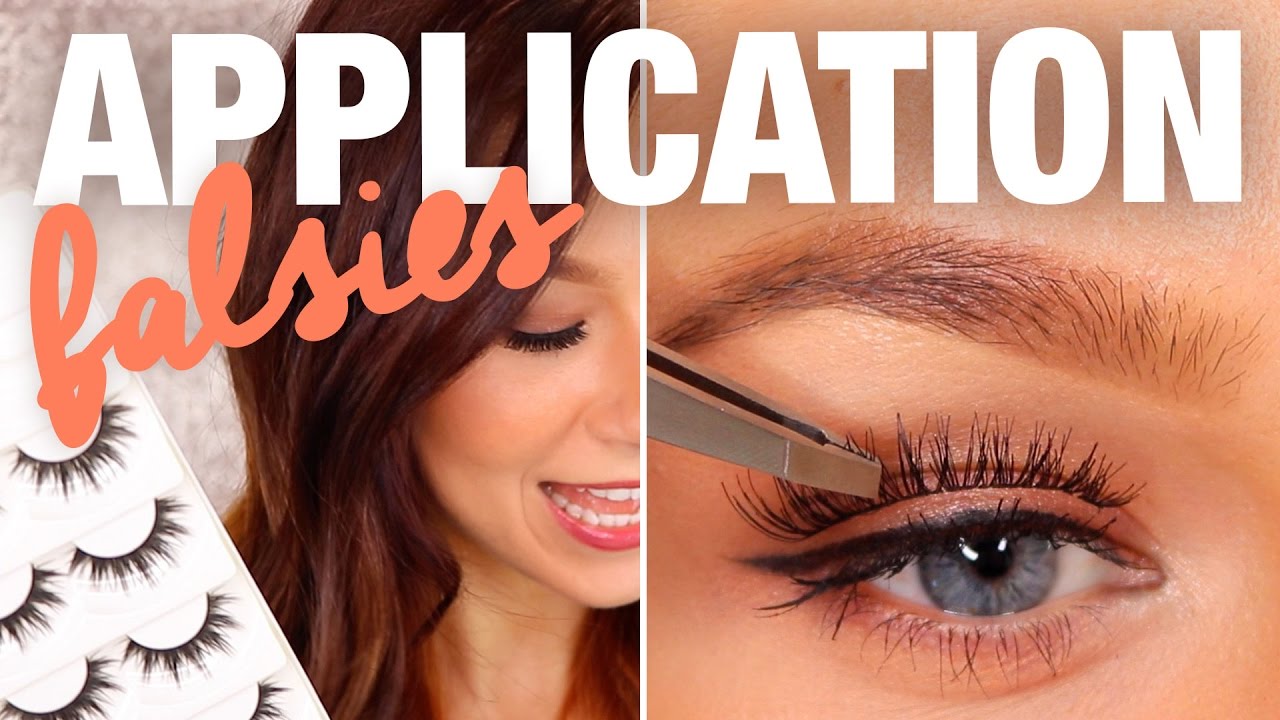 HOW-TO APPLY FALSE EYELASHES + Eyelash Favorites