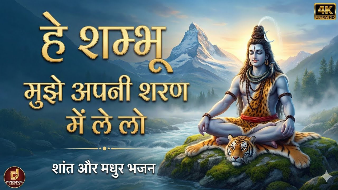 जब मन अशांत हो, तो यह भजन सुनें 🎧 | Hey Shambhu (Official Audio) | Dharmendra Audio Lab