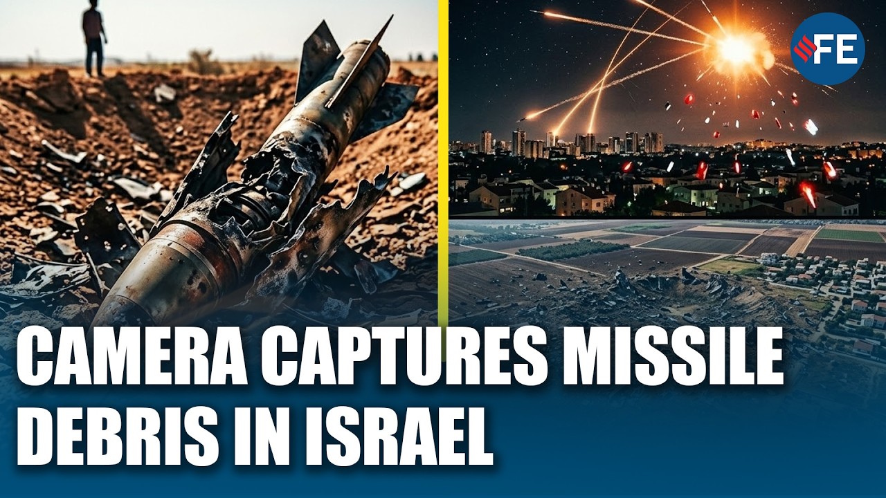 SHOCKING Missile Debris Found In Central Israel